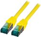 EFB Elektronik EFB CAT6a sFTP kabel 5 meter Geel