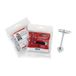 Index Fixing Systems EKHUEFTL pluggenset EasyKit | 2 kieppluggen met schroefhaken, voor gipsplaten | M4, belasting tot 25 kg, verzinkt, 2 stuks