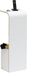 Tojo fon Wandconsole voor telefoon, 31 x 25 x 85 cm, wandrek wit, moderne wandplank voor telefoon, sleutels en notitieblaadjes, telefoontafel van hout