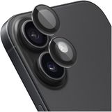 Rosso Camera Frame Protector Geschikt voor Apple iPhone 17 - Zwart
