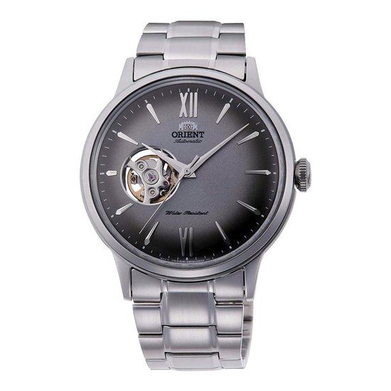 Orient Open Heart Automatic RA-AG0029N10B Herenhorloge - Grijs - Mannen