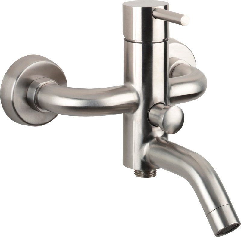 Sapho MINIMAL RVS wandmengkraan - 8590913816024