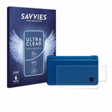 Savvies Screenprotector voor Nintendo DSi XL (Behuizing) - Folie Beschermfolie transparant 6 Stuks