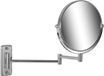 Geesa Mirror scheerspiegel 2 armig 3x vergrotend 20cm chroom