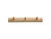 Allsarp 1898 Porte-manteau 3 boutons Chêne