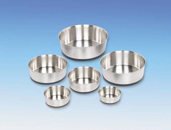 Nobby rvs eetbak geborsteld metaal anti slip mat 27 cm - 4.5 LTR