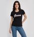 Guess T-shirt Logo Pailletten Kleurverloop