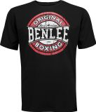Benlee T-shirt Homme Noir/Rouge/Blanc Taille M