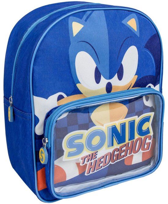 Sonic Schoolrugzak Blauw 25 x 3 x 12 cm