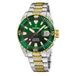 Festina F20706/2 Heren Polshorloge Groen Stalen Band