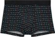 HOM Boxershorts Rolling Zwarte Opdruk Effen Katoen/Modaal/Spandex XXL