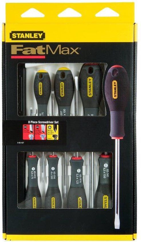 Stanley FatMax Screwdriver Set - 8 Piece