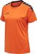 Hummel Authentic Poly Shirt Dames - Sportshirt - Oranje - Maat S
