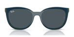 Ray-Ban Ry 1631 Junior Lunettes De Vue Enfant Bleu Oeil De Chat 45mm