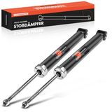 Frankberg 2 x schokdemper gasdruk achteras compatibel met 3-serie Compact E46 316 318 323 325 330 1998-2007 3-serie Touring E36 E46 316 318 320 325 328 330 1995-2005
