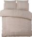 Sleeptime Housse de couette ajustée - 200x220 cm - Taupe