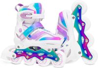 RAVEN Drill 3-in-1 Verstelbare Skeelers Wit/Neo Chrome 30-33