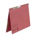 ELBA 100570026 pendelmappen 50 stuks zak in de achterkant met commerciële stiksels 320 g/m² manila-karton rood