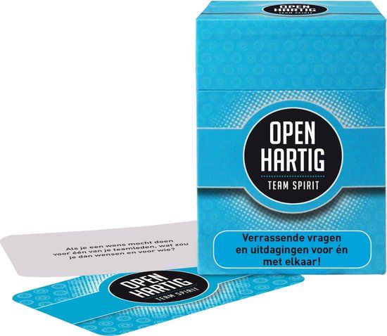Openhartig Team Spirit - Gespreksstarter - Team Spirit Editie - Nederlands