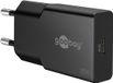 Goobay Slim Universeel Zwart 28W AC Snel opladen Binnen