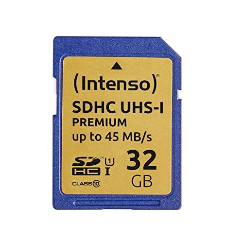 Intenso SDHC UHS-I 32GB Class 10 geheugenkaart blauw