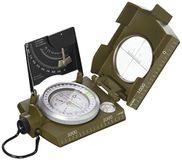Italiaanse militaire stijl kompas met clinometer