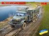 ICM Kit ZiL-131 AFU avec Mitrailleuse DShKM - 1:72