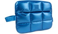 Fresh 'n Rebel Coze Note+ - Puffy Laptophoes 15-16 inch - Laptop Sleeve voor MacBook Air/Pro & Notebooks - Extra Ritsvak - Stoot- en Krasbescherming - Cosmic Blue