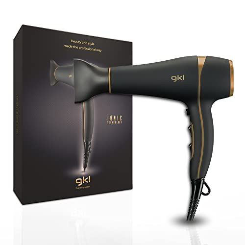 Grunkel GKL ONYX S2200 Professionele haardroger - 2200 W - Zwart/Goud