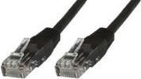 Microconnect Cat6 UTP 7.5m Zwart netwerkkabel