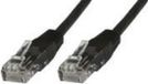 Microconnect Cat6 UTP 7.5m Zwart netwerkkabel