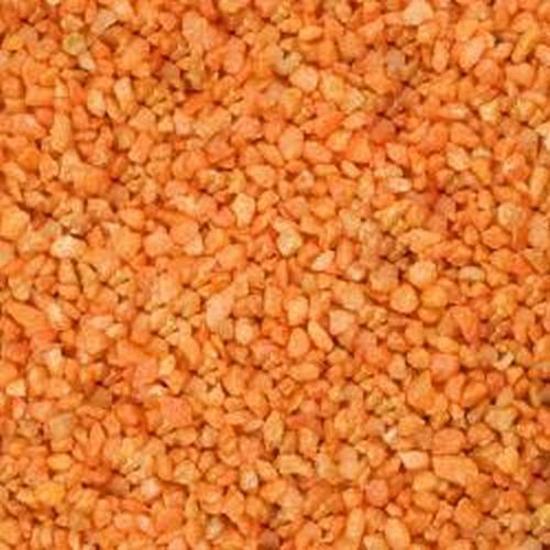 - Gekleurde Steentjes 4-6mm - ORANJE - Bodembedekking voor Bloempotten en Plantenbakken - 1KG