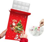 oCreon Kerst adventskalender leeg 2024 lege adventskalender vul jezelf - Vulbare adventskalender - Doe-het-zelf adventskalenderkit