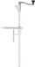 vidaXL Blikopener, zilver, 70 cm, aluminium en roestvrij staal