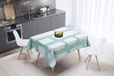 Bonamaison Tafelkleed, Anti-Mold, Sneldrogend, Waterdicht, 100% Polyester Tafellaken, Willekeurig patroon, 140 x 140 Cm - Ontworpen en Vervaardigd in Turkije