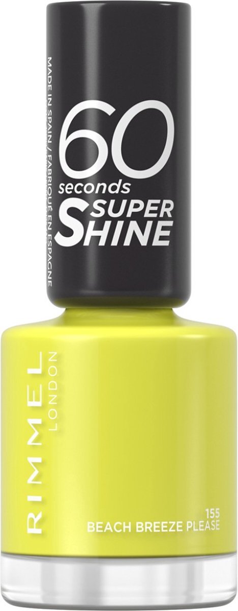 Rimmel London 60 Seconds SuperShine Nagellak 155 Beach Breeze Please