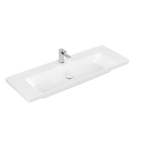 Villeroy & Boch Subway 3.0 meubelwastafel 130x47cm Stone White mat
