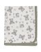 Ti TIN Babyrollen, dubbellaags, zacht en absorberend, 100% katoen, interlock-weefsel, berenpatroon