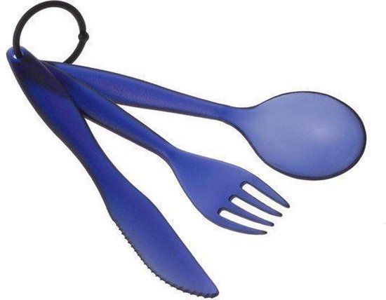 GSI Outdoors TEKK Bestekset - Grijs - 3-delig