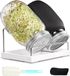 Set de germes - 1000 ml & 32 oz - 1 récipient flexible - 1 support blanc - 2 bouchons - pour la culture de cacahuètes et de pois chiches