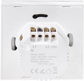 LogiLink WiFi slimme wandschakelaar, wit, inbouwmontage