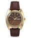 Timex Reissue TW2Y87200 Horloge - Leer - Bruin - Ø 37 mm