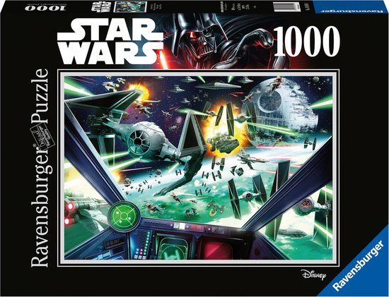 Ravensburger Star Wars X-Wing Cockpit Puzzle - 1000 Pieces - Ages 14+