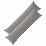 vidaXL - Kussensloop - 2 stuks - HEERLEN - Lichtgrijs - 40 x 145 cm - corduroy