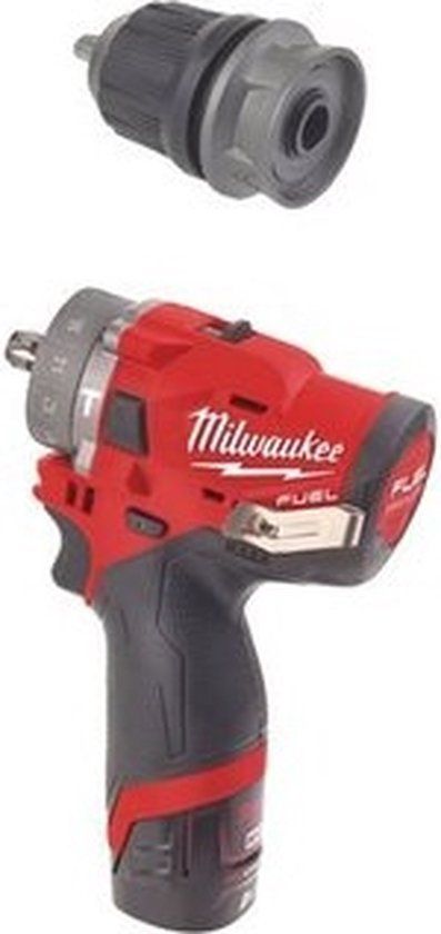 Milwaukee M12 FPDX-202X 12V Accu Boor-/Schroefmachine Set (2x 2.0Ah) - Koolborstelloos