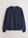 Next - Heren - Zwaar katoenen sweatshirt met ronde hals en normale pasvorm - Blauw