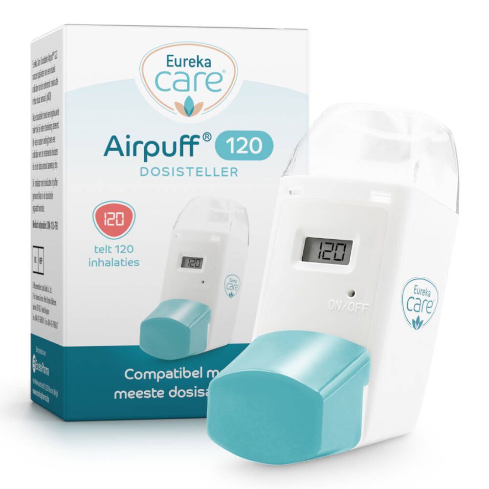Eureka Pharma Eureka Care® Airpuff 120 - Dosisteller 1 stuk