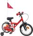 vidaXL Vélo enfant 14 pouce rouge