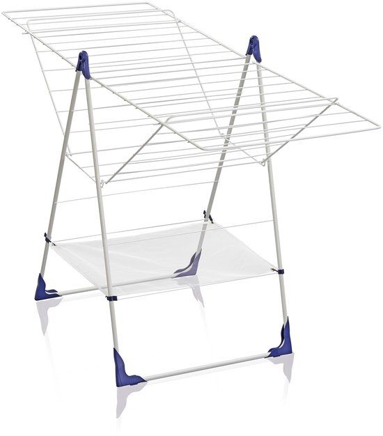Leifheit Classic 250 Flex Droogrek - 25 m - Wit/Blauw