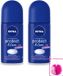 Nivea Protect & Care Deodorant Roll-On - 2 x 50 ml